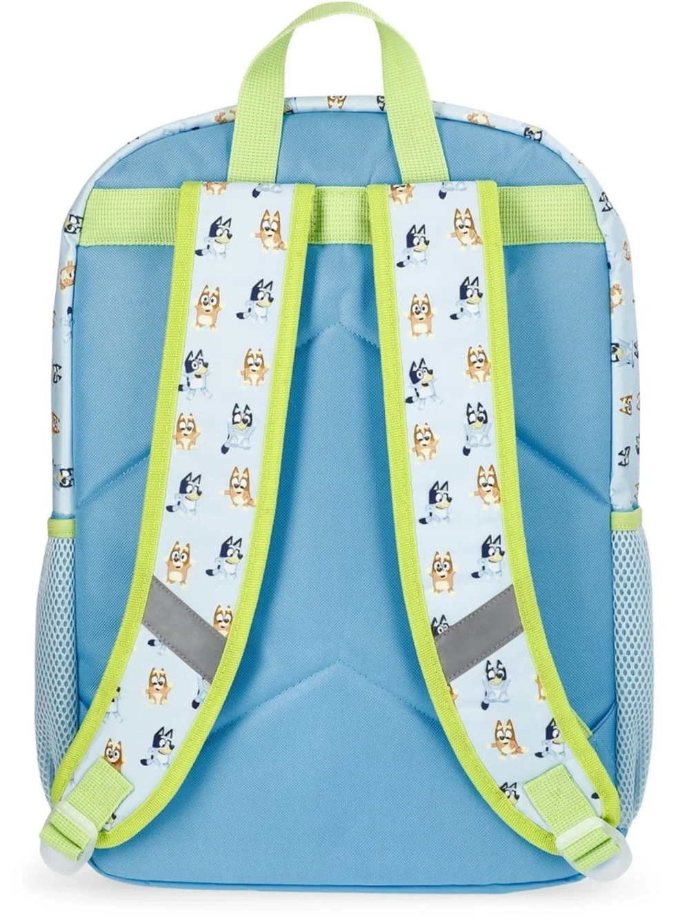 Bluey Kids Backpack with Front House Pocket - Blue & Green W